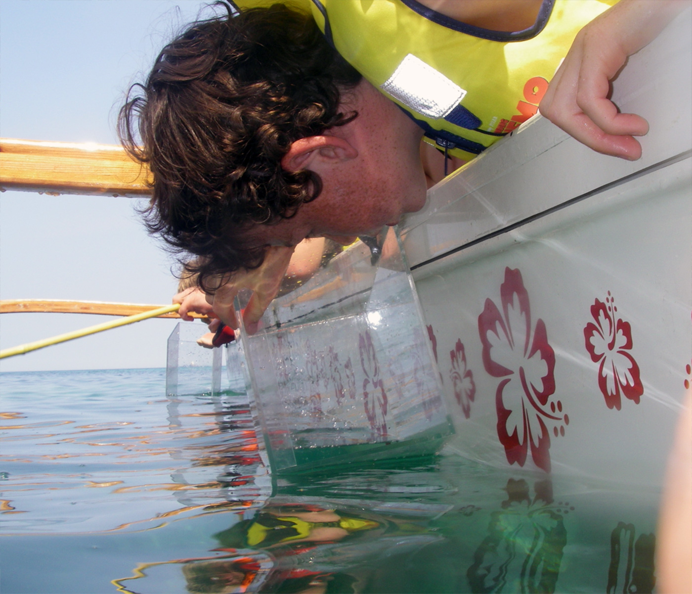 Outrigger Canoe sealife tours in real Hawaiian Canoes in