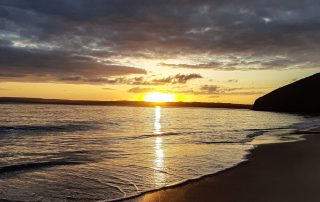 Sunrise Over Halye from Carbis Bay