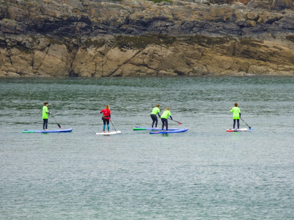 Stand Up Paddleboarding Lesson on Carbis Bay