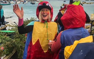 The St Ives Raft Race and Captain Hattie