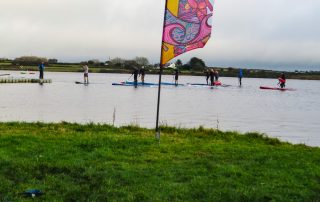 Brass Monkeys Paddleboard and SUP Race start at Stithians Lake